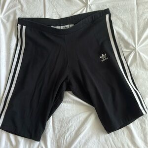Adidas women’s biker shorts size medium